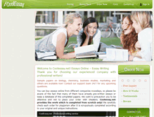 Tablet Screenshot of coolessay.net